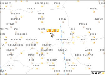 map of Oboro