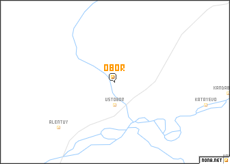 map of Obor