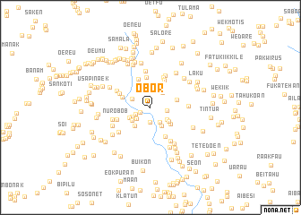 map of Obor