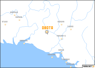 map of Obota