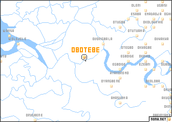 map of Obotebe