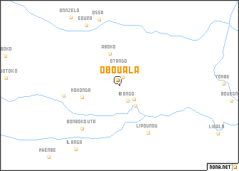 map of Obouala