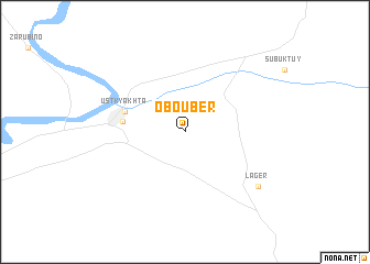 map of Obo-Uber