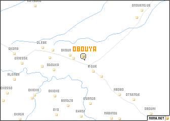 map of Obouya