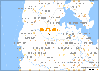 map of Oboyoboy