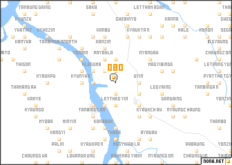 map of Obo