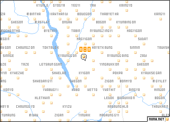 map of Obo