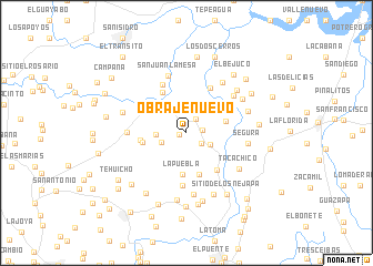 map of Obraje Nuevo