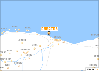 map of Obrato 1