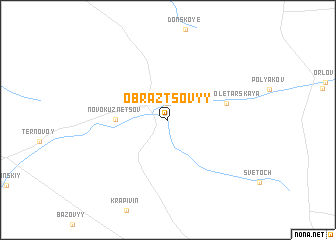 map of Obraztsovyy