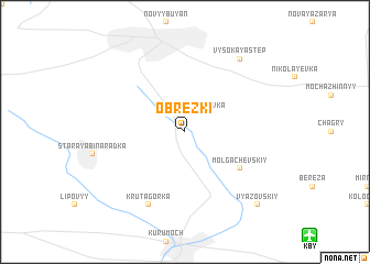 map of Obrezki