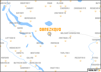 map of Obrezkovo