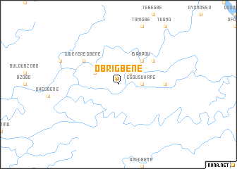 map of Obrigbene