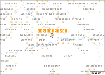 map of Obringhausen