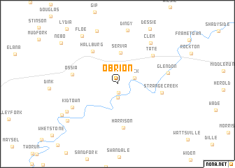 map of O\