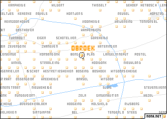 map of Obroek