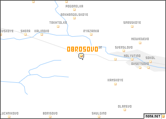 map of Obrosovo