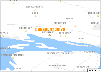 map of Observatoriya