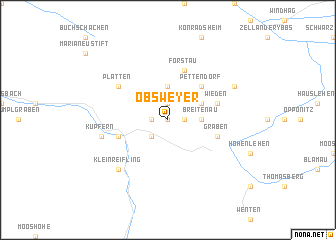 map of Obsweyer