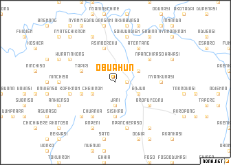 map of Obuahun