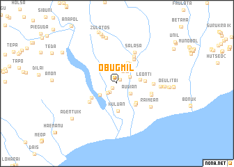 map of Obugmil