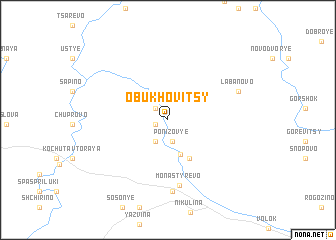 map of Obukhovitsy