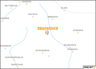 map of Obukhovka