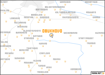 map of Obukhovo