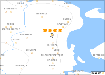 map of Obukhovo