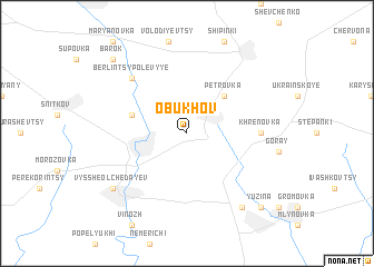 map of Obukhov