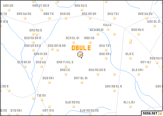 map of Obule