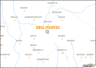 map of Obulingorok