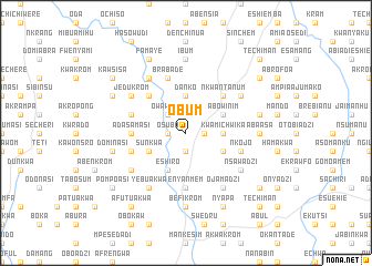 map of Obum