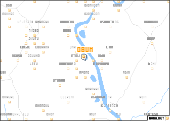 map of Obum