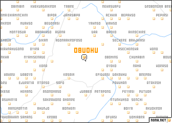 map of Obuohu