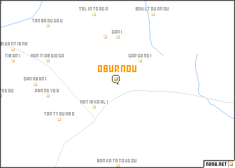 map of Oburnou