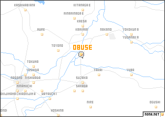 map of Obuse