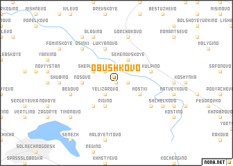 map of Obushkovo