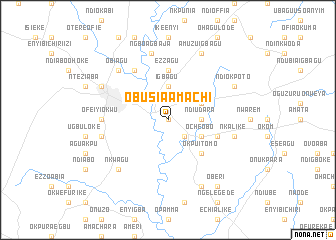 map of Obusia Amachi