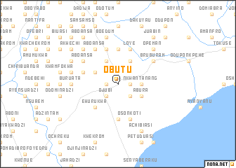 map of Obutu