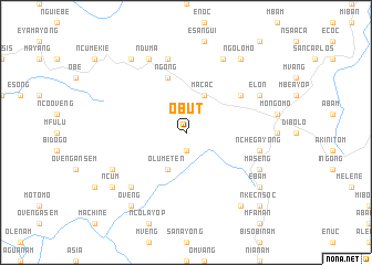 map of Obut