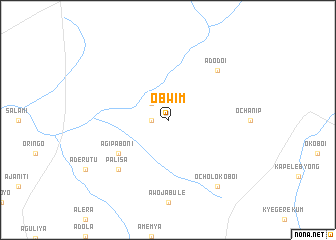 map of Obwim