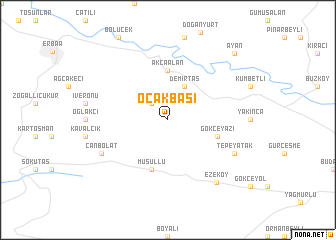 map of Ocakbaşı