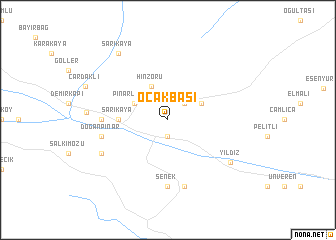 map of Ocakbaşı