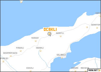 map of Ocaklı