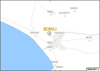 map of Ocaklı