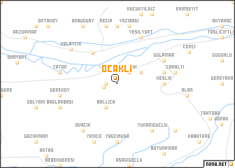 map of Ocaklı