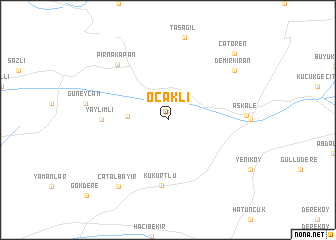 map of Ocaklı