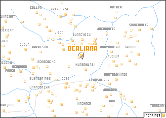 map of Ocaliana