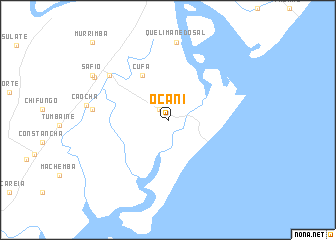 map of Ocani